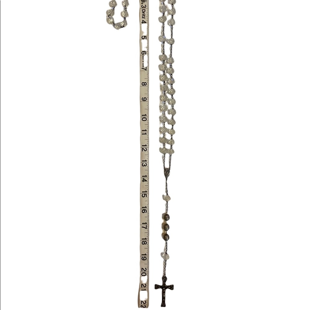 Antique Rosaries with real crystal beads - Picture 10 of 16